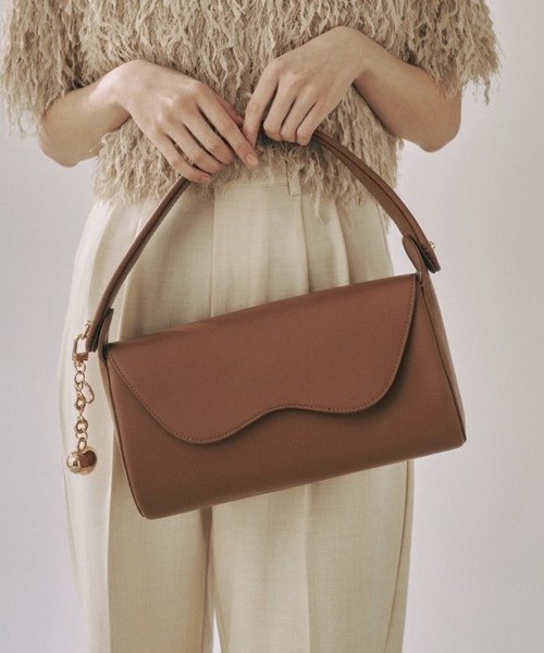 nunela（ヌネラ）の「flap hand bag【No.6】（ハンドバッグ・レディース・ナチュラル/レッド/キャメル/ブラウン・FREE）」の20枚目の写真