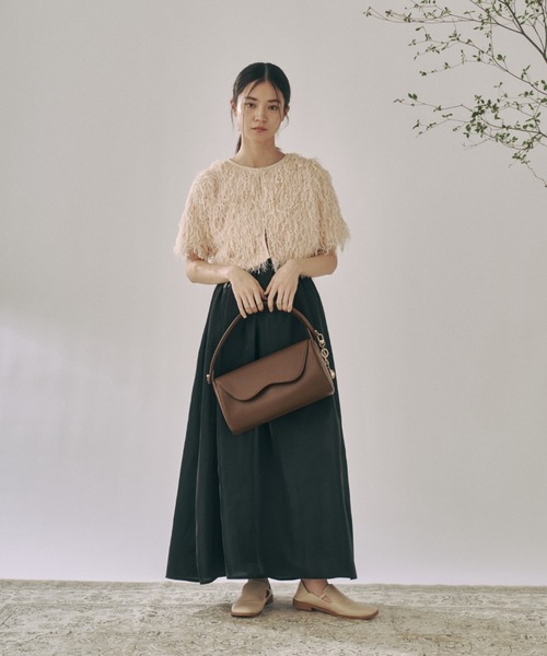 flap hand bag【No.6】（ハンドバッグ）｜nunela（ヌネラ）の