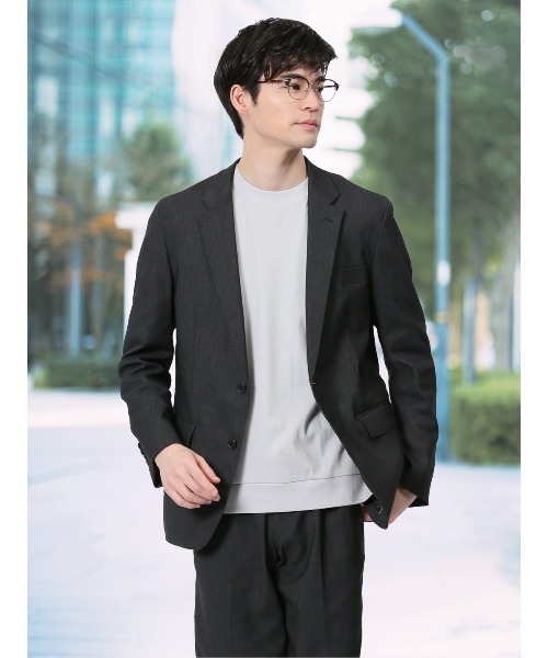 タカキュー エムエフエディトリアル 洗える ストレッチ セットアップ