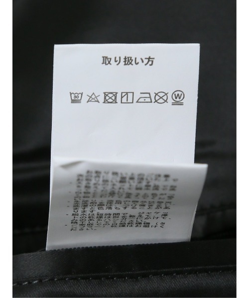 TAKA-Q（タカキュー）の「【ストレッチ ウォッシャブル イージーケア】タカキュー 2ボタンジャケット デニム風黒(セットアップ可能)（スーツジャケット・メンズ・ブラック・MEDIUM/LARGE/X-LARGE/3L/S）」の5枚目の写真
