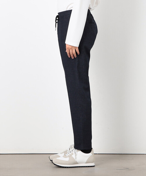 COMME CA ISM(コムサイズム)の「【セットアップ対応】デニムライクジャージ テーパードパンツ(スラックス・メンズ・ネイビー/ブラック・LARGE/MEDIUM/SMALL)」の13枚目の写真