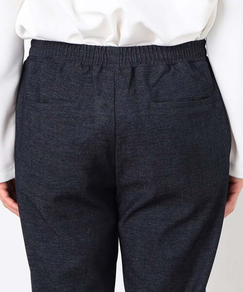 COMME CA ISM(コムサイズム)の「【セットアップ対応】デニムライクジャージ テーパードパンツ(スラックス・メンズ・ネイビー/ブラック・LARGE/MEDIUM/SMALL)」の16枚目の写真