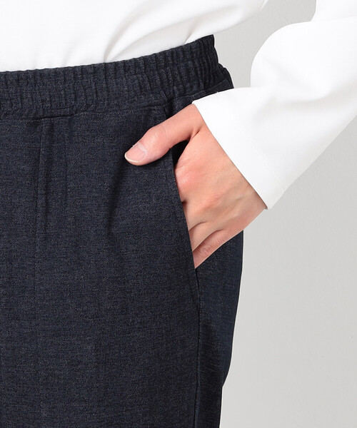 COMME CA ISM(コムサイズム)の「【セットアップ対応】デニムライクジャージ テーパードパンツ(スラックス・メンズ・ネイビー/ブラック・LARGE/MEDIUM/SMALL)」の17枚目の写真