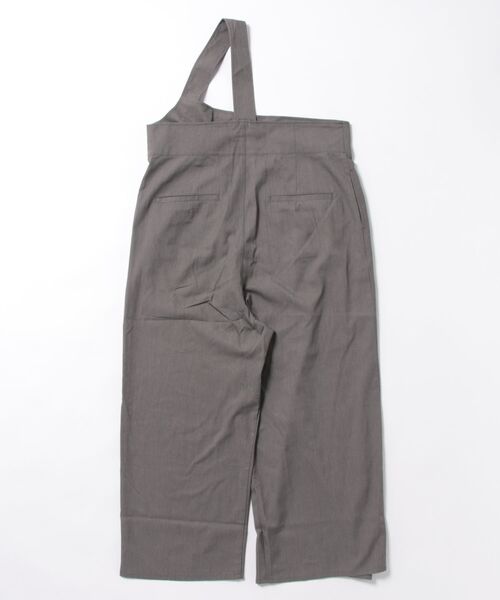 【MAGASIN DE MODE Onjna】One shoulder wrap overalls / ワンショルダーラップオールインワン trc
