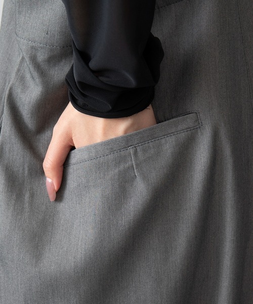 【MAGASIN DE MODE Onjna】One shoulder wrap overalls / ワンショルダーラップオールインワン trc