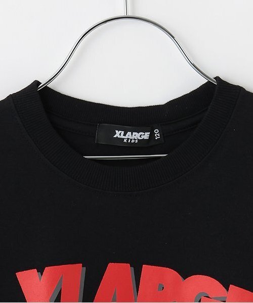 XLARGE KIDS（エクストララージキッズ）の「【人気商品再入荷】【直営店で取り扱い無し】恐竜バスケットプリント半袖Tシャツ（Tシャツ/カットソー・キッズ・ブラック/ホワイト・90cm/110cm/100cm/120cm/130cm/140cm）」の4枚目の写真