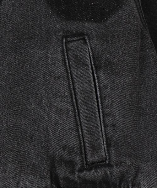 WEGO（ウィゴー）の「WEGO/デニムショートバイカーブルゾン（デニムジャケット・レディース・ブラック系その他/スカイブルー・FREE）」の13枚目の写真