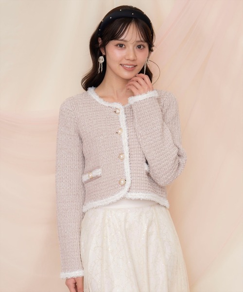 WILLSELECTION（ウィルセレクション）の「ラメツイードニット