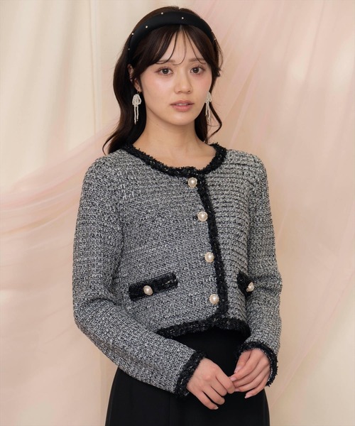 WILLSELECTION（ウィルセレクション）の「ラメツイードニット