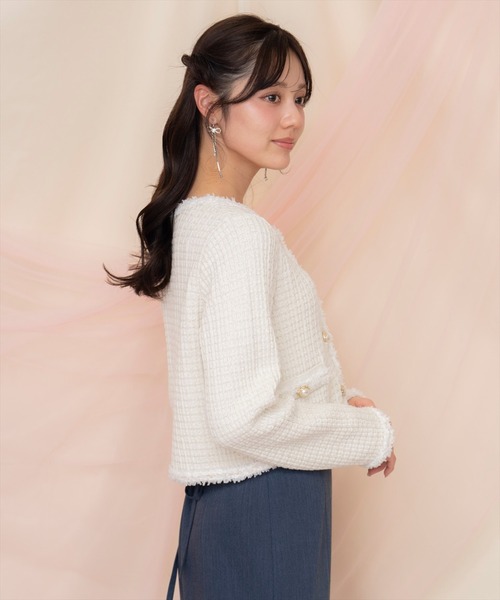 WILLSELECTION（ウィルセレクション）の「ラメツイードニット