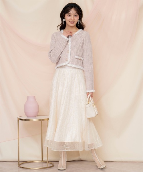 WILLSELECTION（ウィルセレクション）の「ラメツイードニット