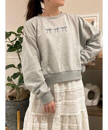 ehka sopo | ◎リボンスウェット(Tシャツ/カットソー)