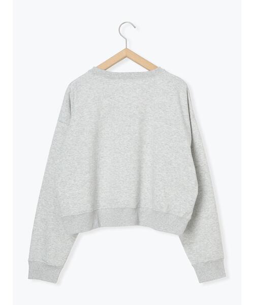 ehka sopo（エヘカソポ）の「◎リボンスウェット（Tシャツ/カットソー・レディース・グレー/ミント/ネイビー/ラベンダー・F）」の17枚目の写真