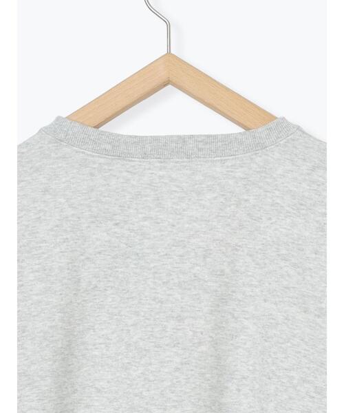 ehka sopo（エヘカソポ）の「◎リボンスウェット（Tシャツ/カットソー・レディース・グレー/ミント/ネイビー/ラベンダー・F）」の6枚目の写真