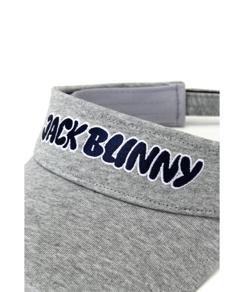 Jack Bunny!!(ジャックバニー)の「【Jack Bunny!!】裏毛ロゴ刺繍バイザー (UNISEX)(サンバイザー・レディース・ホワイト/ネイビー/グレー・FREE)」の8枚目の写真