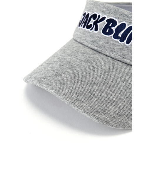Jack Bunny!!(ジャックバニー)の「【Jack Bunny!!】裏毛ロゴ刺繍バイザー (UNISEX)(サンバイザー・レディース・ホワイト/ネイビー/グレー・FREE)」の9枚目の写真