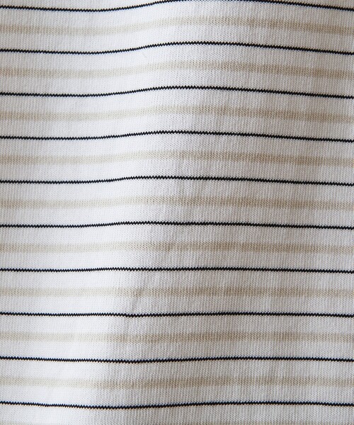 Steven Alan（スティーブンアラン）の「＜Steven Alan＞ 21MVS ボーダー ショートスリーブ Tシャツ BOLD（Tシャツ/カットソー・メンズ・ロイヤルブルー/ホワイト/ブラック・S/M/L/XL）」の20枚目の写真