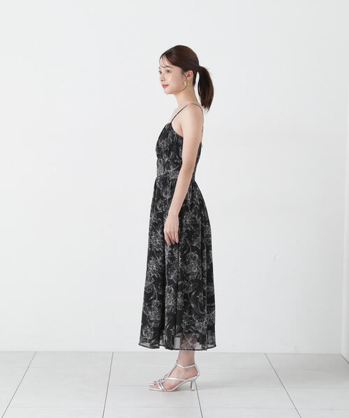 PROPORTION BODY DRESSING(プロポーションボディドレッシング)の「フラワープリントワンピース+カーディガン SET / 1215140313(ワンピース・レディース・レッド/ブラック・SMALL/MEDIUM)」の9枚目の写真