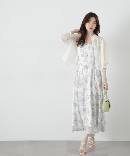 PROPORTION BODY DRESSING(プロポーションボディドレッシング)の「フラワープリントワンピース+カーディガン SET / 1215140313(ワンピース・レディース・レッド/ブラック・SMALL/MEDIUM)」の21枚目の写真