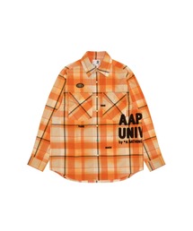 AAPE BY A BATHING APE(�G�[�G�C�v�o�C�A�x�C�V���O�G�C�v)��AAPE CHECK LONG SLEEVE SHIRT(�V���c/�u���E�X)