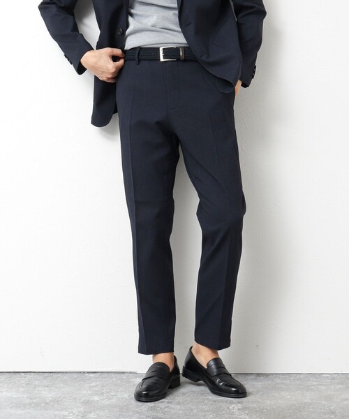 NOLLEY’S（ノーリーズ）の「《セットアップ対応》SMART TECH 吸水速乾メランジOX ストレッチイージーPT 25SS（その他パンツ・メンズ・ベージュ/グレー/ネイビー・M/L/S）」の3枚目の写真