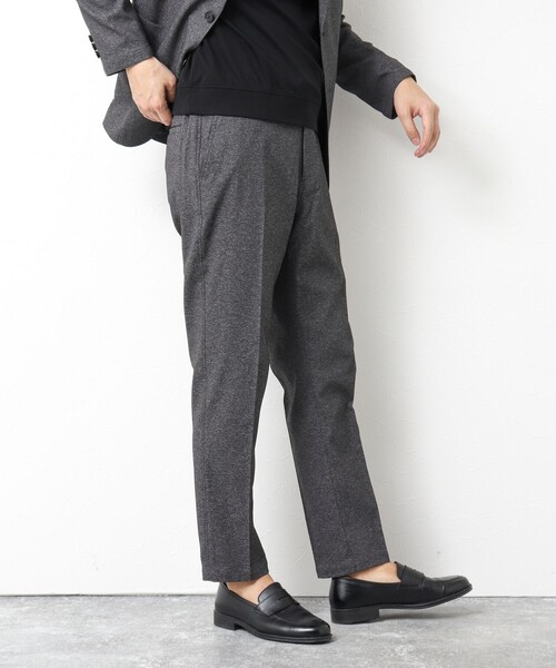 NOLLEY’S（ノーリーズ）の「《セットアップ対応》SMART TECH 吸水速乾メランジOX ストレッチイージーPT 25SS（その他パンツ・メンズ・ベージュ/グレー/ネイビー・M/L/S）」の21枚目の写真