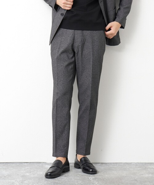 NOLLEY’S（ノーリーズ）の「《セットアップ対応》SMART TECH 吸水速乾メランジOX ストレッチイージーPT 25SS（その他パンツ・メンズ・ベージュ/グレー/ネイビー・M/L/S）」の20枚目の写真