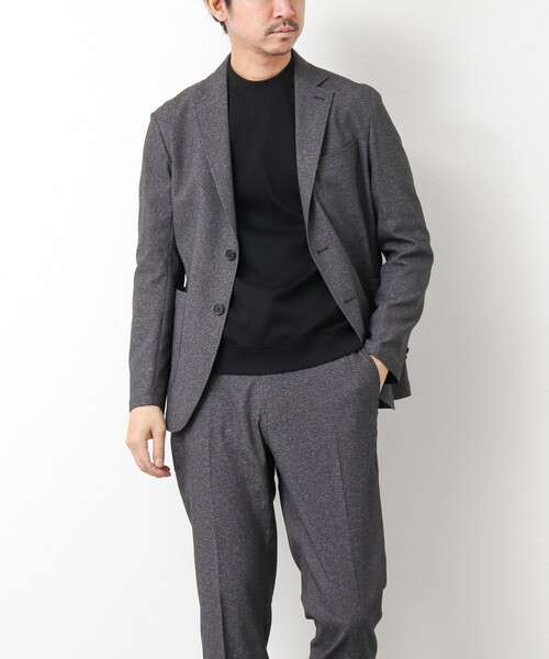 NOLLEY’S（ノーリーズ）の「《セットアップ対応》SMART TECH 吸水速乾メランジOX ストレッチイージーPT 25SS（その他パンツ・メンズ・ベージュ/グレー/ネイビー・M/L/S）」の17枚目の写真