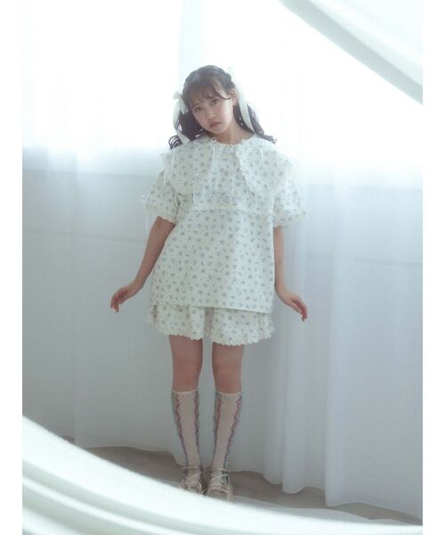 【松本かれんコラボ】merry jenny ブラウス+ミニスカートセット FZ merry jenny on X: 