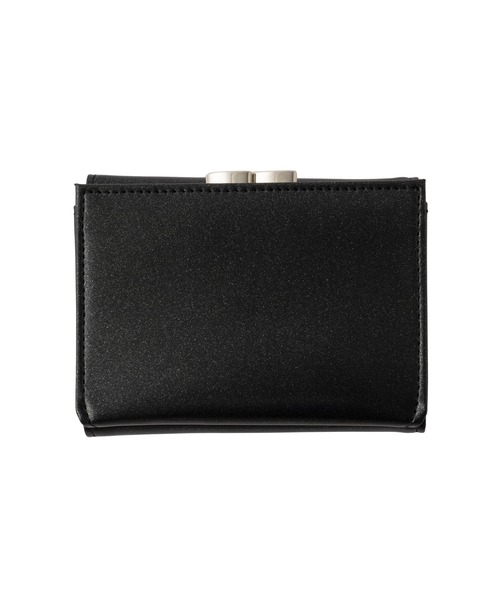 X-girl(エックスガール)の「LOGO PLATE MINI WALLET(財布・レディース・ブラック/オレンジ/ライトパープル・ONE SIZE)」の5枚目の写真