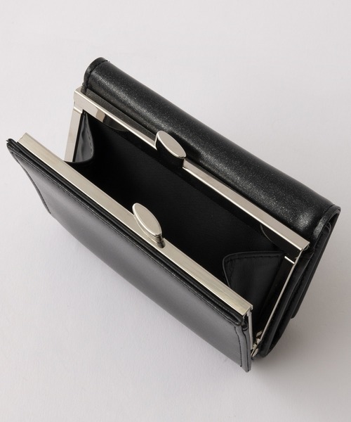 X-girl(エックスガール)の「LOGO PLATE MINI WALLET(財布・レディース・ブラック/オレンジ/ライトパープル・ONE SIZE)」の8枚目の写真