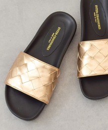 【INTER-CHAUSSURES】イントレチャートフットベッドサンダル(I52103)