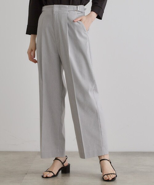 grove（グローブ）の「◆【接触冷感】ハイパーストレッチワイドパンツ（その他パンツ・レディース・ライトベージュ/ホワイト系5/ブルー系その他/ネイビー・02/03/01/04/05）」の5枚目の写真