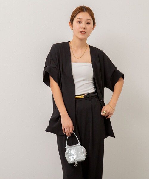 セール】《セットアップ対応》ウォッシャブルツイルフレンチジャケット