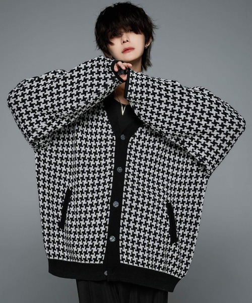 ADRER（アドラー）の「ニットカーディガン（カーディガン/ボレロ・メンズ・ブラウン・MEDIUM）」の5枚目の写真