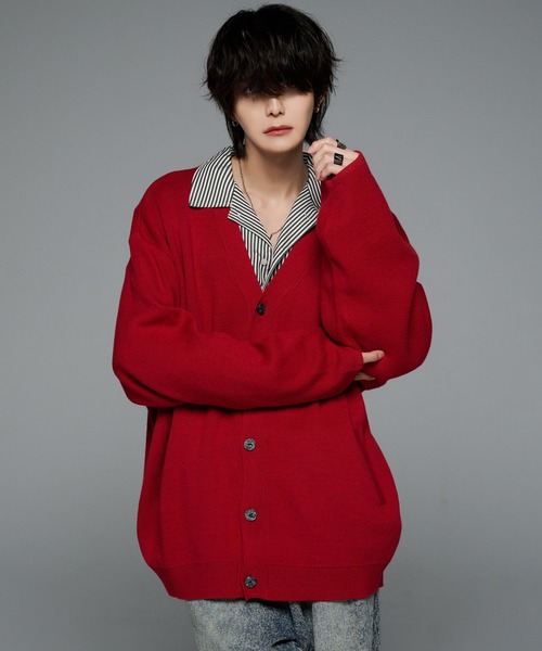 ADRER（アドラー）の「ニットカーディガン（カーディガン/ボレロ・メンズ・ブラウン・MEDIUM）」の8枚目の写真