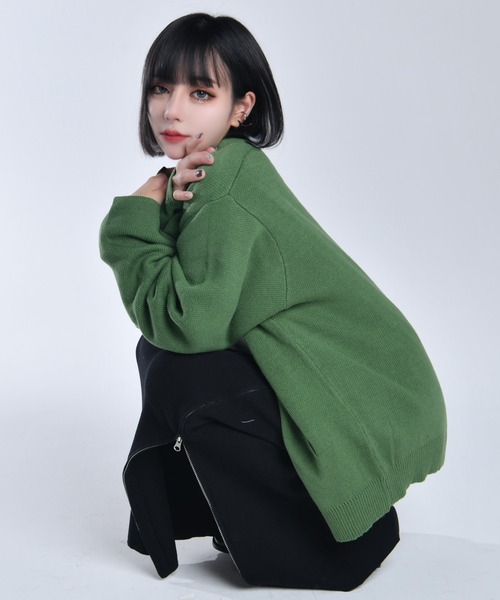 ADRER（アドラー）の「ニットカーディガン（カーディガン/ボレロ・メンズ・ブラウン・MEDIUM）」の12枚目の写真