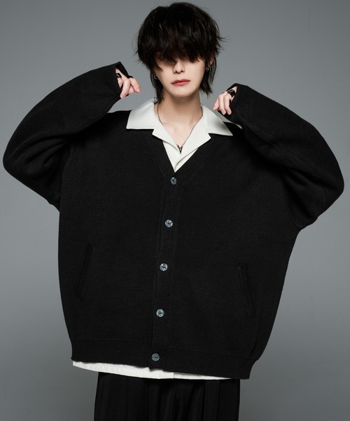 ADRER（アドラー）の「ニットカーディガン（カーディガン/ボレロ・メンズ・ブラウン・MEDIUM）」の15枚目の写真