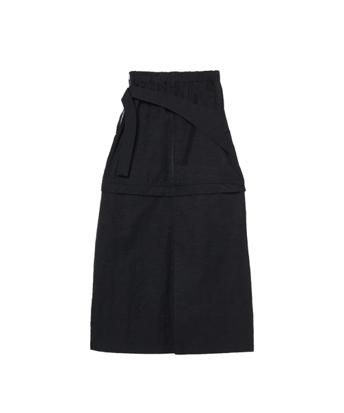 sahara(サハラ)の「Belted 2way Cargo Skirt/ベルト2ウェイカーゴスカート(スカート・レディース・ブラック/カーキ・FREE)」の17枚目の写真
