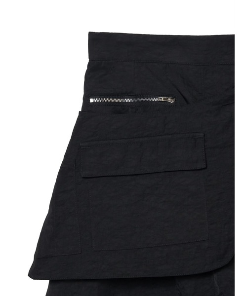 sahara(サハラ)の「Belted 2way Cargo Skirt/ベルト2ウェイカーゴスカート(スカート・レディース・ブラック/カーキ・FREE)」の19枚目の写真