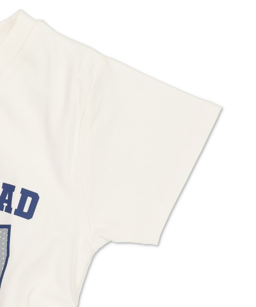 SPINNS（スピンズ）の「ギャザー入りVネックカットソー/27（Tシャツ/カットソー・レディース・オフホワイト/レッド/ネイビー/ブラック・ONESIZE）」の8枚目の写真