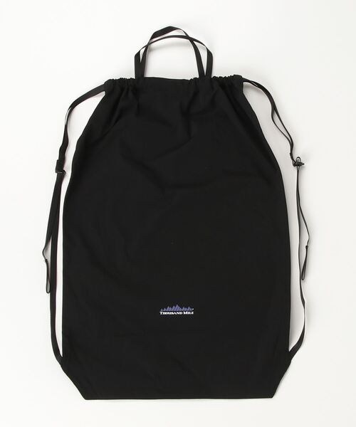 THOUSAND MILE(サウザンドマイル)の「THOUSAND MILE/サウザンドマイル Tシャツ&ロングパンツ セットアップ+バッグ(3点セット)SHORTSLEEVE TEE&LONGPANTS SET(セットアップ・レディース・ブラック/オリーブ/チャコールグレー・S/M/L)」の5枚目の写真