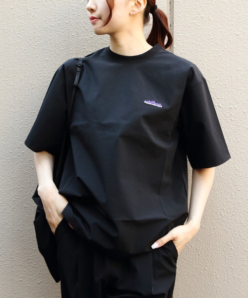 THOUSAND MILE(サウザンドマイル)の「THOUSAND MILE/サウザンドマイル Tシャツ&ロングパンツ セットアップ+バッグ(3点セット)SHORTSLEEVE TEE&LONGPANTS SET(セットアップ・レディース・ブラック/オリーブ/チャコールグレー・S/M/L)」の9枚目の写真