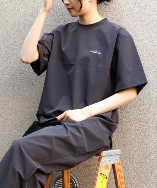 THOUSAND MILE(サウザンドマイル)の「THOUSAND MILE/サウザンドマイル Tシャツ&ロングパンツ セットアップ+バッグ(3点セット)SHORTSLEEVE TEE&LONGPANTS SET(セットアップ・レディース・ブラック/オリーブ/チャコールグレー・S/M/L)」の21枚目の写真