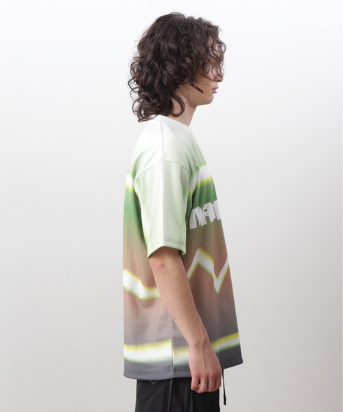 MANASTASH／マナスタッシュ／ALLOVER GRADIENT LOGO TOP セール】MANASTASH/マナスタッシュ/ALLOVER GRADIENT LOGO TOP