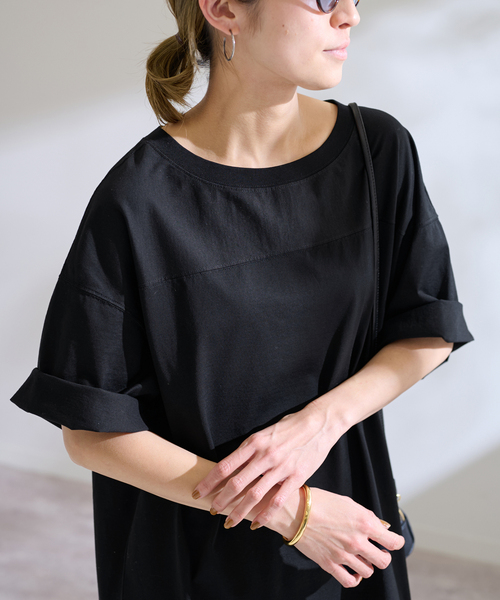 ≪一部店舗+WEB限定追加≫コットンジャージーマキシワンピース