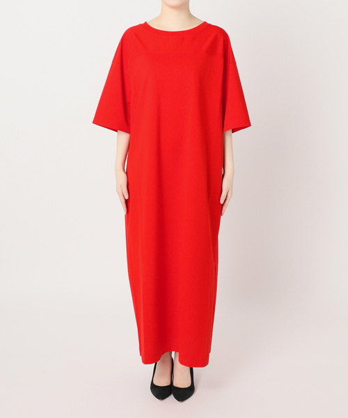 FRAMeWORK（フレームワーク）の「≪一部店舗+WEB限定追加≫コットンジャージーマキシワンピース（ワンピース・レディース・カーキ/ブラック/レッド/ネイビー・36/38）」の20枚目の写真