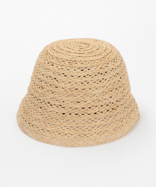 KIJIMA TAKAYUKI＞ RAFFIA METRO HAT/サマーハット（ハット