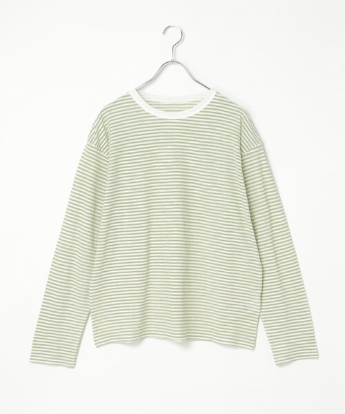nagonstans ボーダーロンＴ　enfold シャツ Border l/s T-shirt / 古着ボーダーロンT | 古着屋 MIRAGE