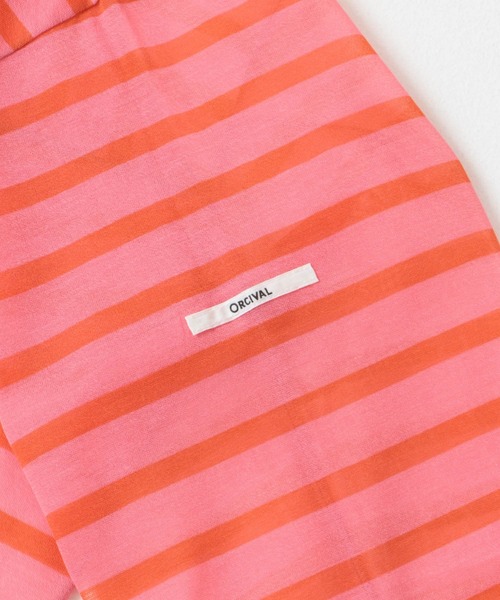 ORCIVAL（オーシバル）の「ORCIVAL　BOAT NECK LONG-SLEEVE PULLOVER（Tシャツ/カットソー・レディース・ネイビー/ピンク/ブルー・1）」の10枚目の写真